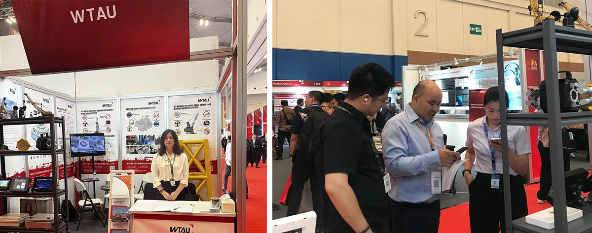 Weite appeared at the Indonesian International Petroleum and Natural Gas Equipment Exhibition (IPA)