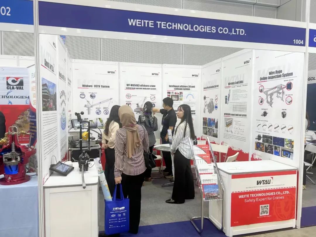 Weite went to Kuala Lumpur to attend the Asian Oil and Gas Exhibition