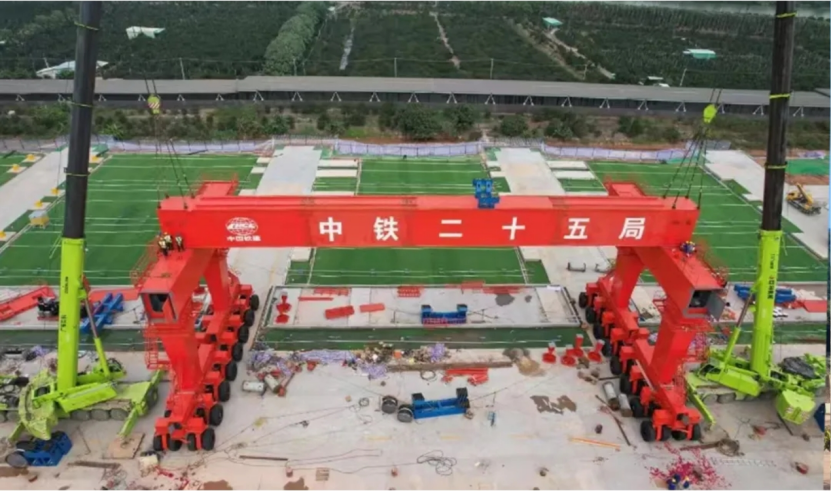 Weite helps China Railway Construction Group develop a new 1,000-Ton Beam Lifting Machine