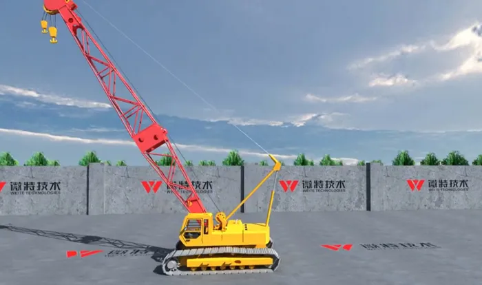 Crane lmi system -load moment indicator for crawler crane