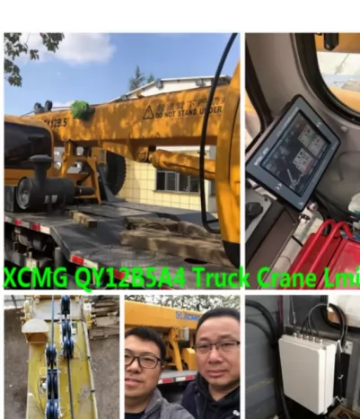 XCMG 12t QY12B Truck Crane installed WTL-A700 safe load indicator system with full set crane lmi spare parts