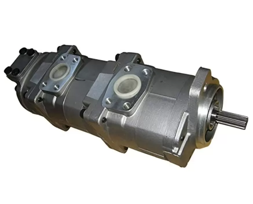 LW100-1H Triple 705-55-13020 Crane Hydraulic Pump 705-56-34111 Gear Pump Construction Machinery Parts New ISO9001 Certified