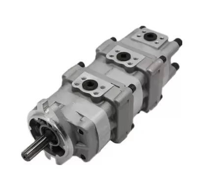 LW100-1H Triple 705-55-13020 Crane Hydraulic Pump 705-56-34111 Gear Pump Construction Machinery Parts New ISO9001 Certified