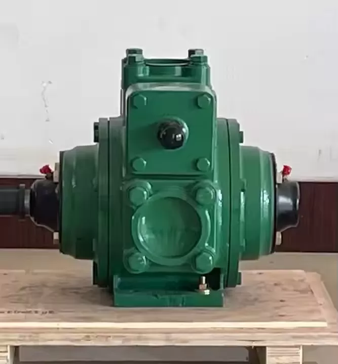 YB Self-Priming Fuel Oil Rotary Vane Pump Construction Machinery Part with Sliding Oil Feature