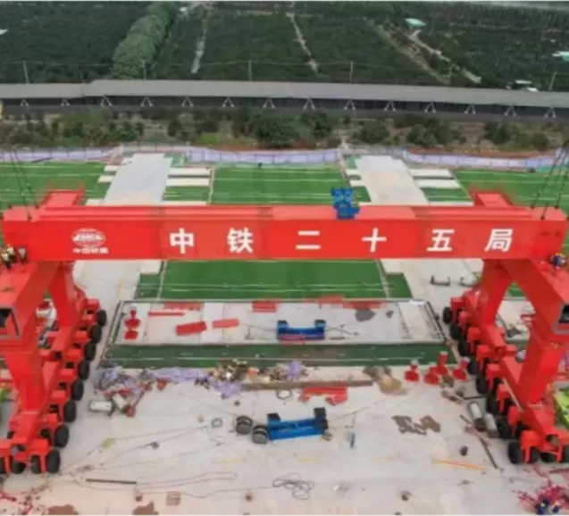 Weite helps China Railway Construction Group develop a new 1,000-Ton Beam Lifting Machine